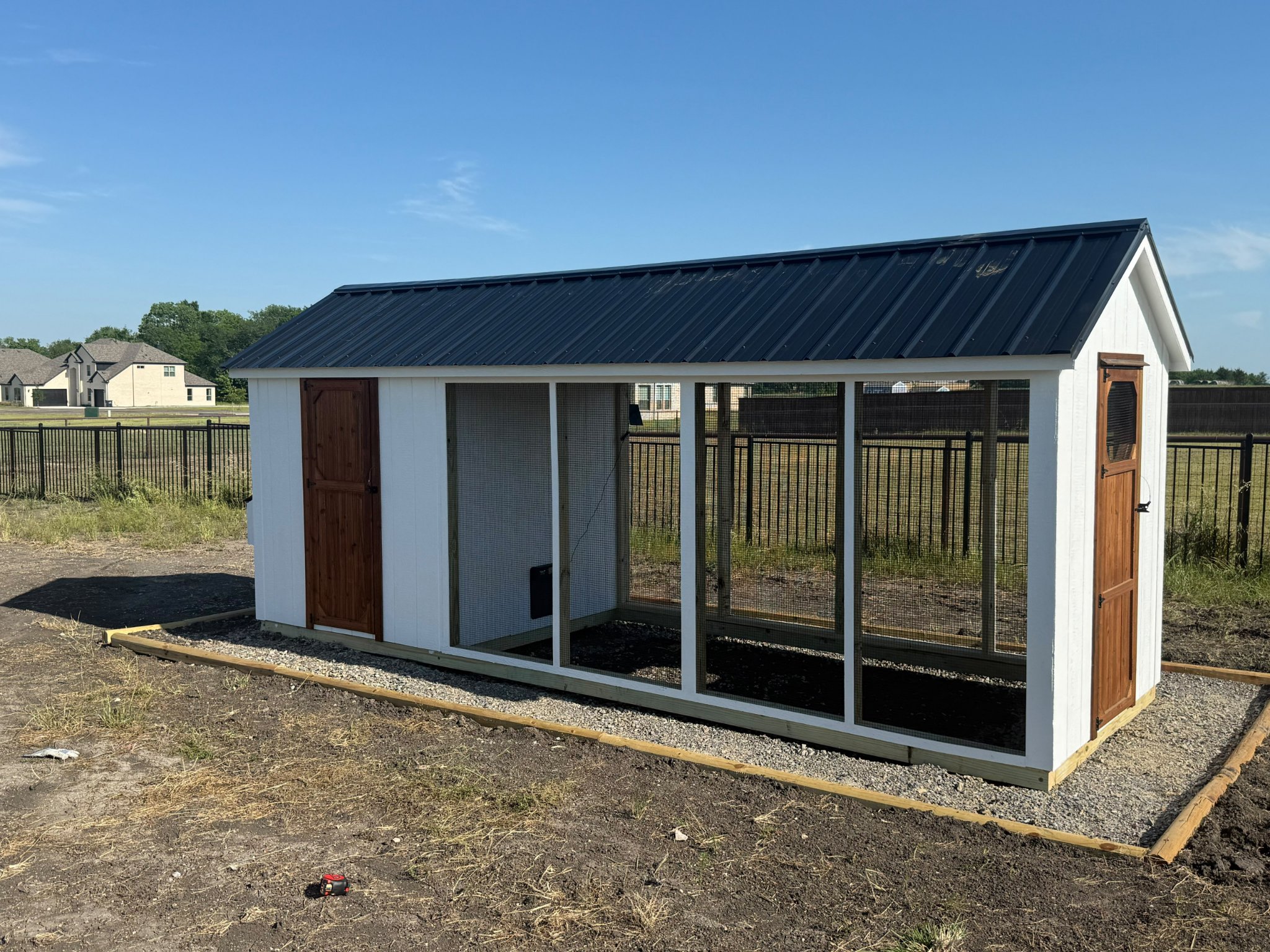 Custom Chicken Coop 6×18