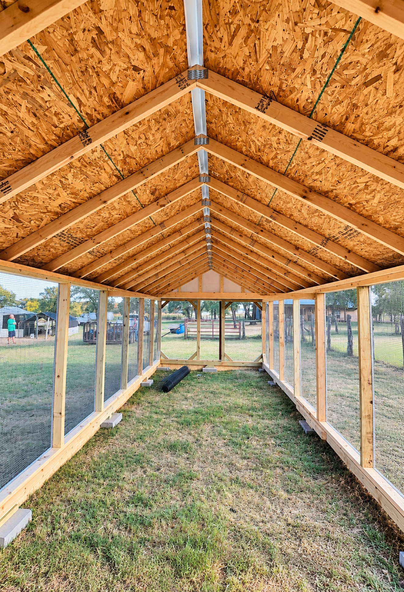Custom Chicken Coop 10x14 + 10x30 Run image 11